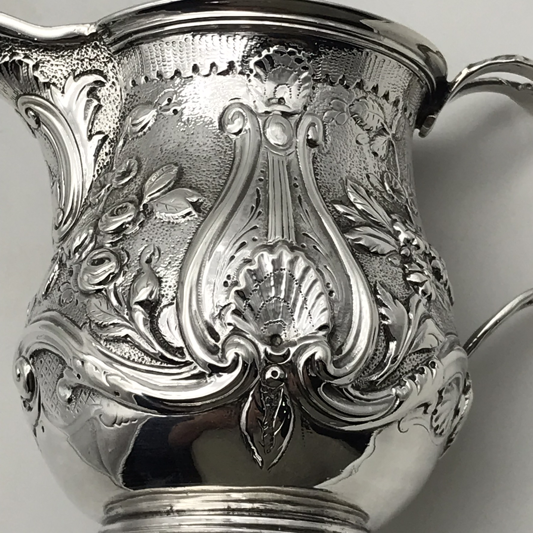 Fabulous Georgian Silver Cream Jug (1822) - Image 4