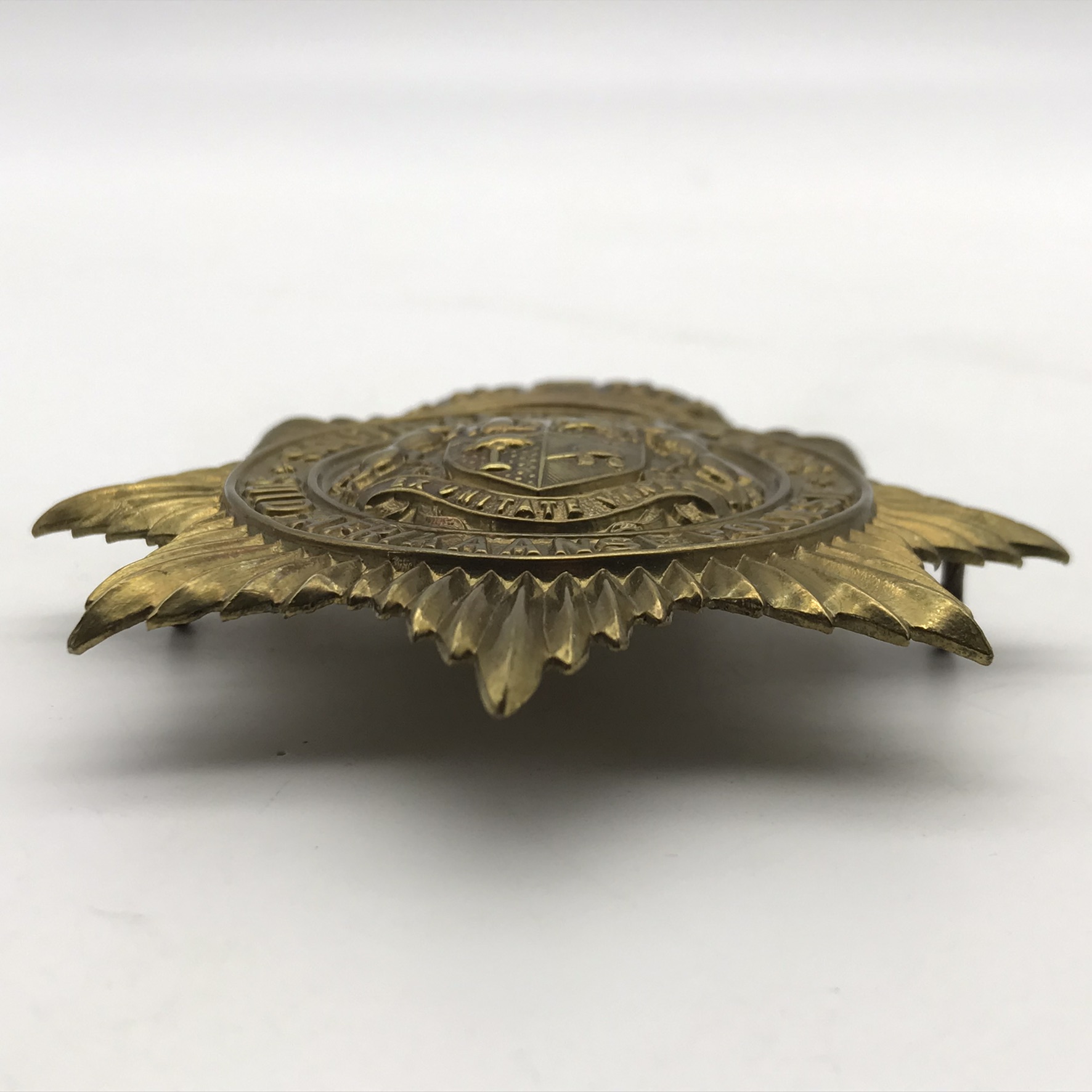 Large ‘South African Police’ (1926 - 1931) Helmet Plate (Firmin London) - Image 2