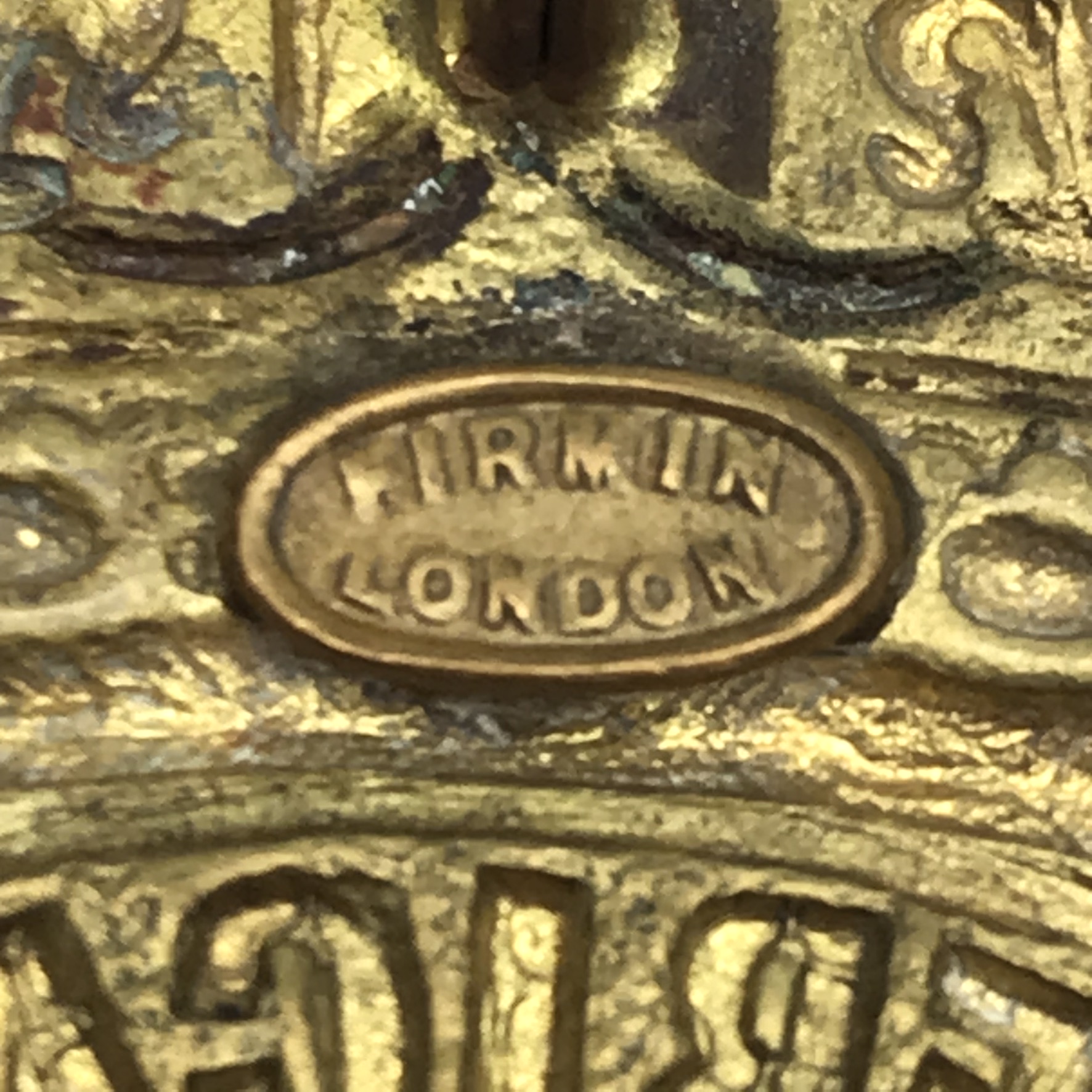 Large ‘South African Police’ (1926 - 1931) Helmet Plate (Firmin London) - Image 5