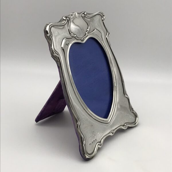 Antique Sterling Silver ‘Art Nouveau’ Photo Frame (1904)