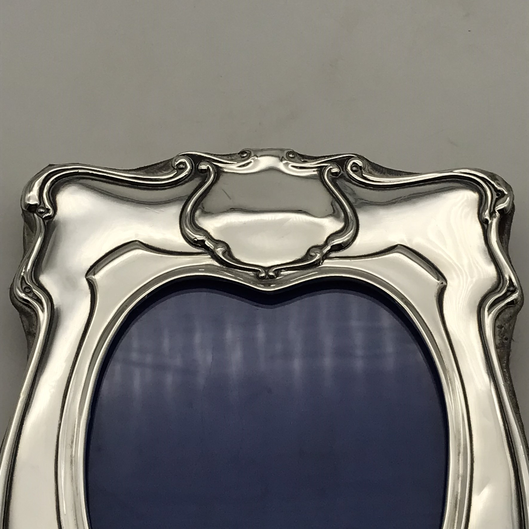Antique Sterling Silver ‘Art Nouveau’ Photo Frame (1904) - Image 3