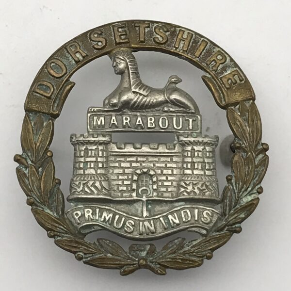 British – Victorian ‘Dorsetshire Regiment’ Cap Badge (1895-1901)