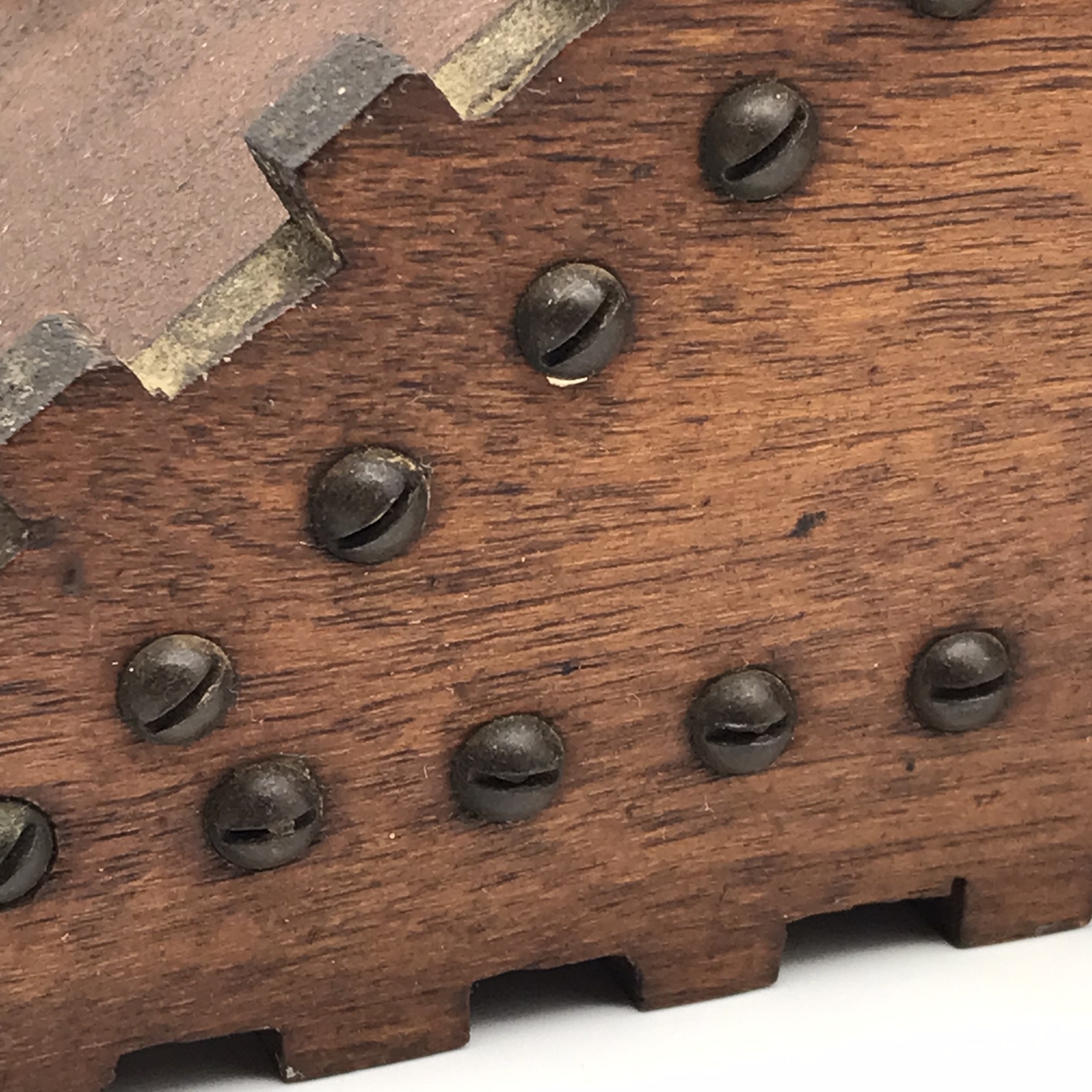 WW1 – Large Wooden ‘Trench Art’ Tank Money Box - Image 9