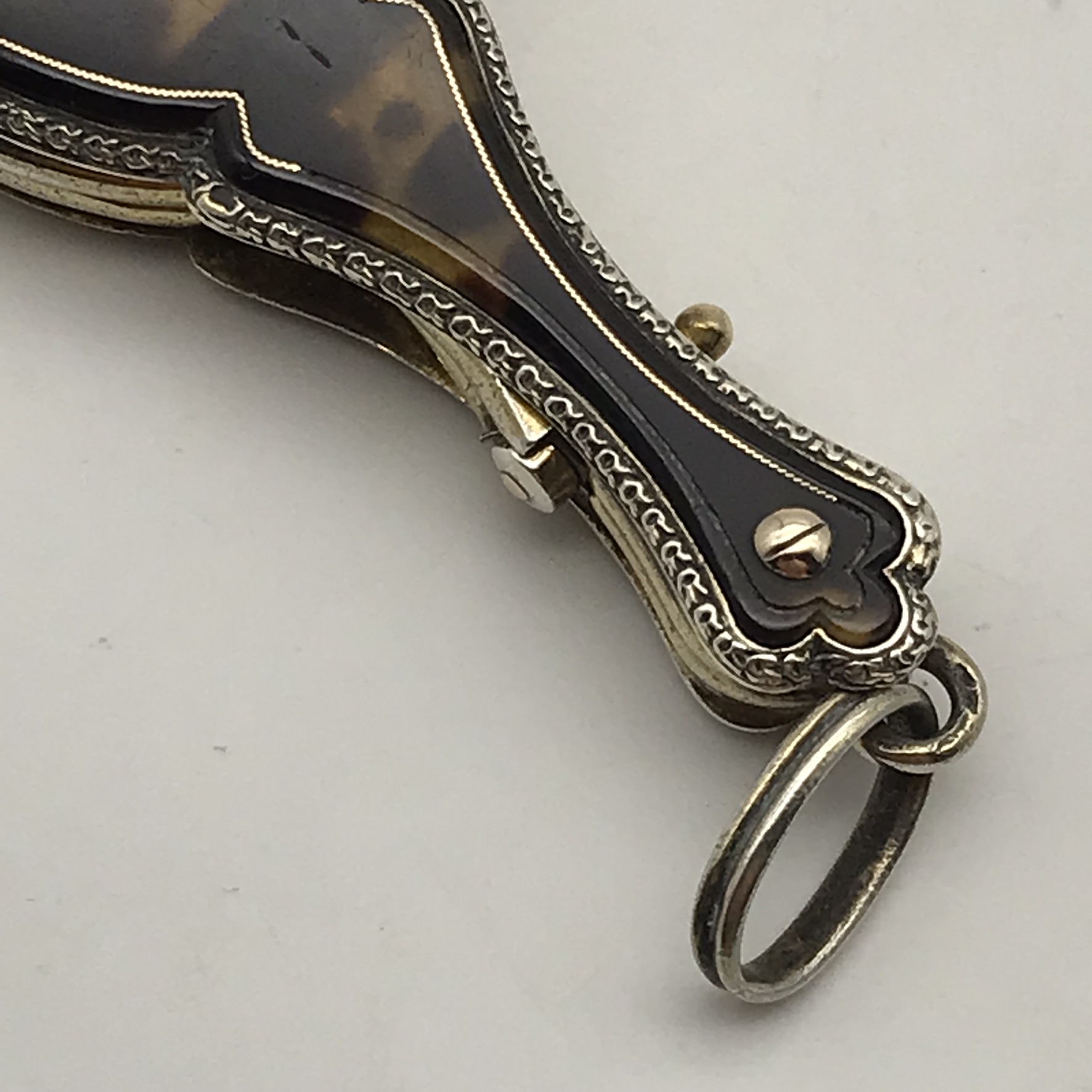 Antique French ‘Gold & Silver Inlaid-Tortoiseshell’ Lorgnettes - Image 13