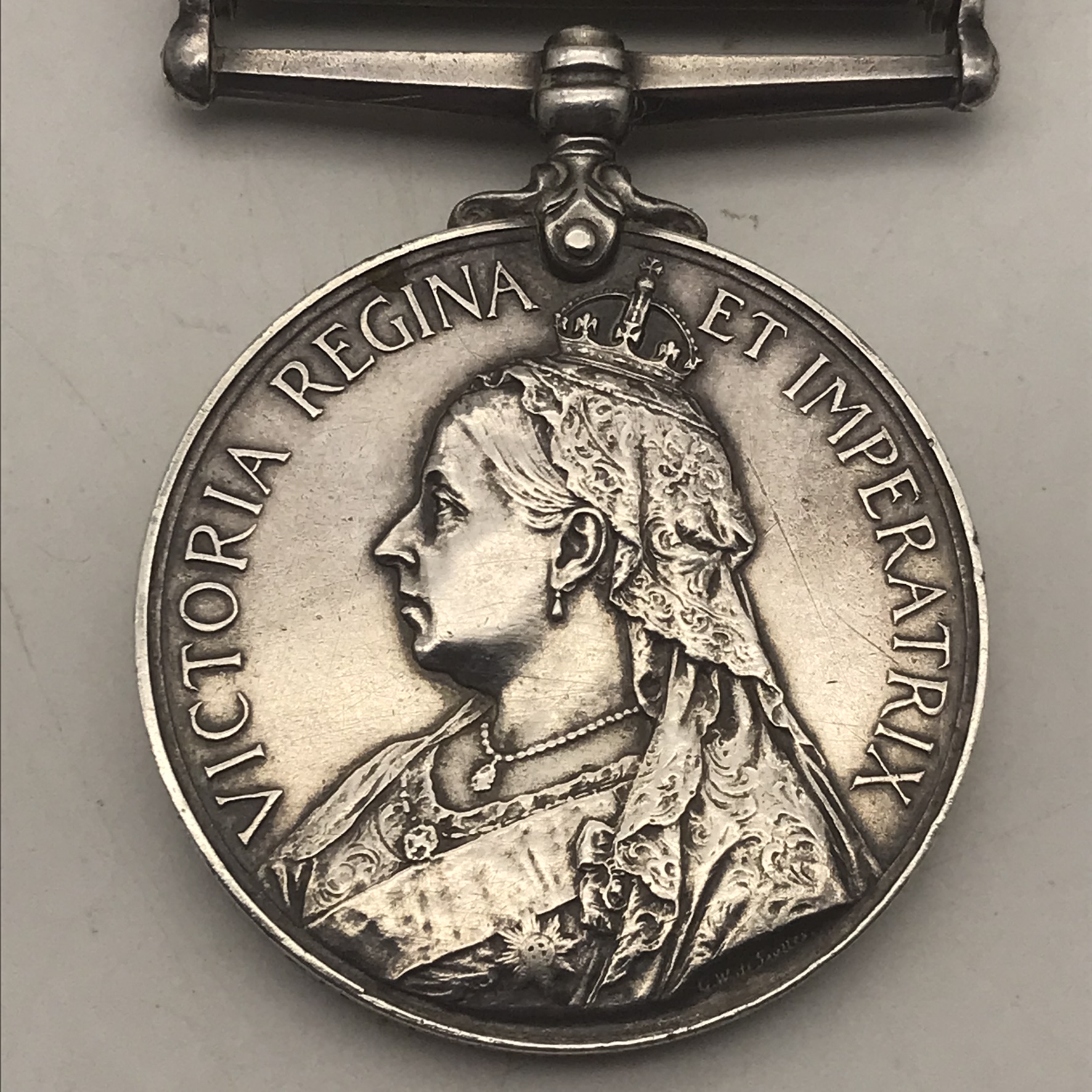 Boer War – Q.S.A. Medal (CC & OFS) ‘PTE. J. LYONS – UITENHAGE V.R’ - Image 3