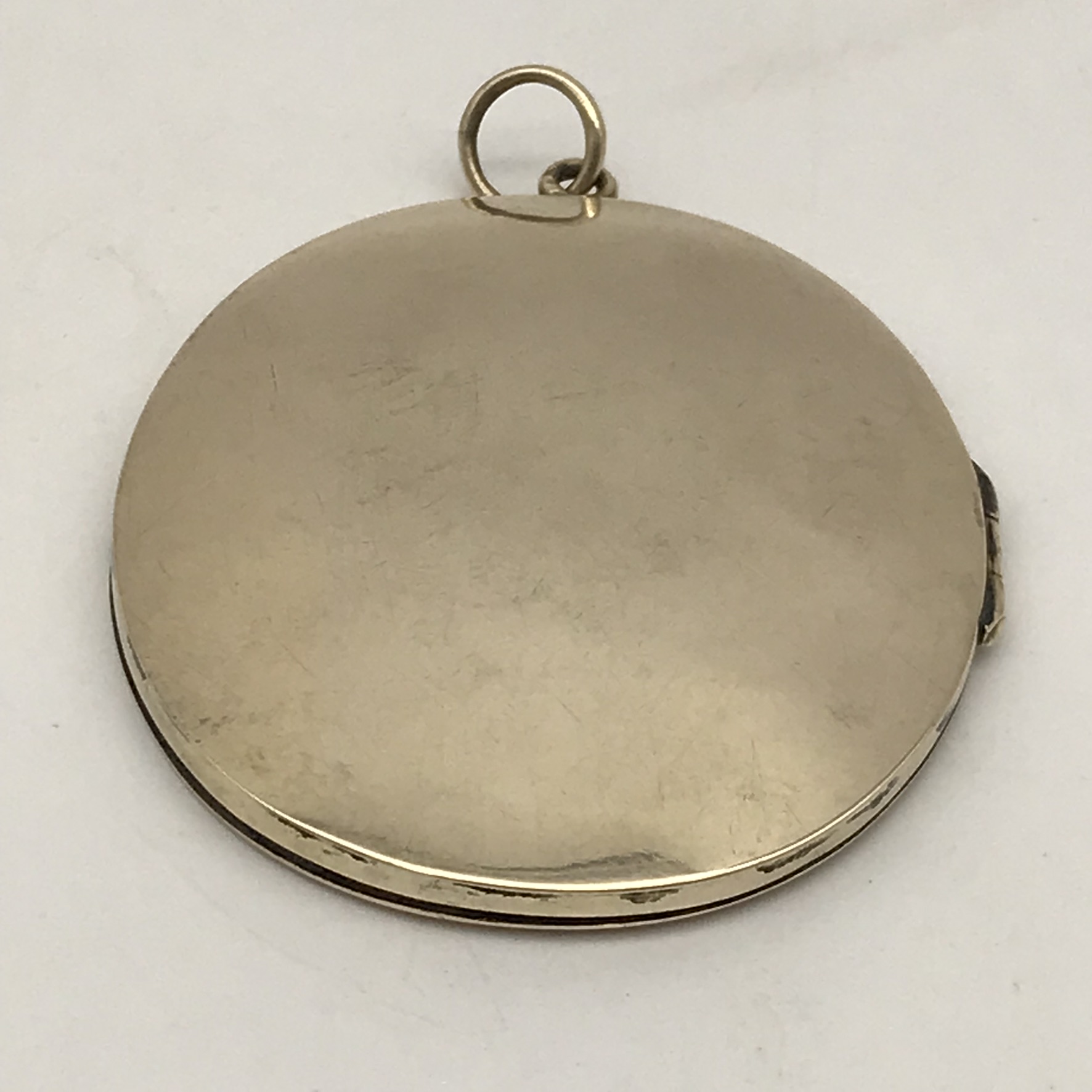 Rare Gold Georgian Miniature Portrait Pendant/Locket (1839) - Image 9