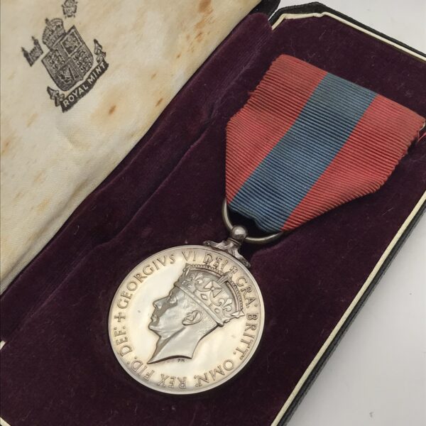 Imperial Service Medal (1949 -53) ‘Ernest Keeley’ (Boxed)