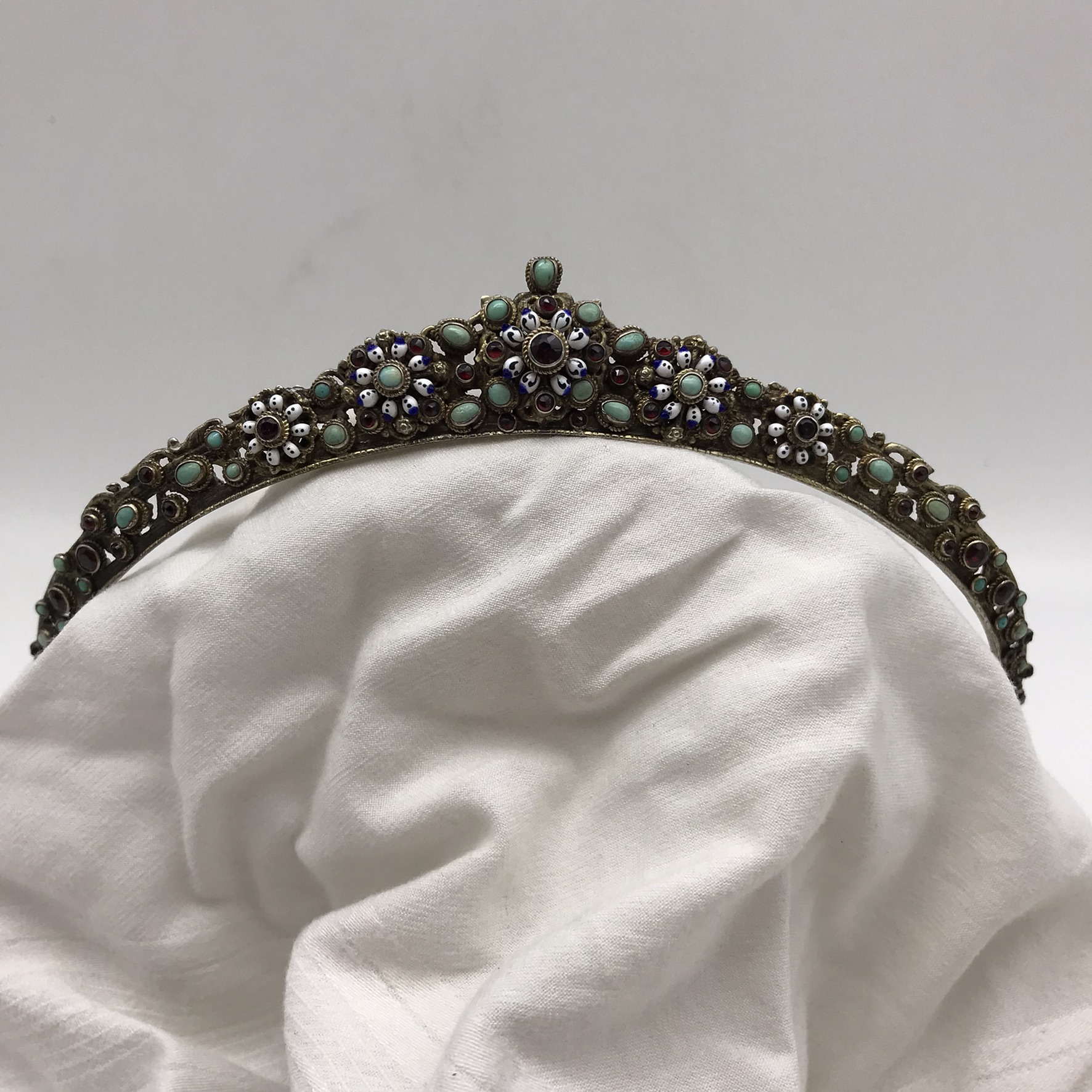 Awesome Antique ‘Austro-Hungarian’ Gemstone Tiara