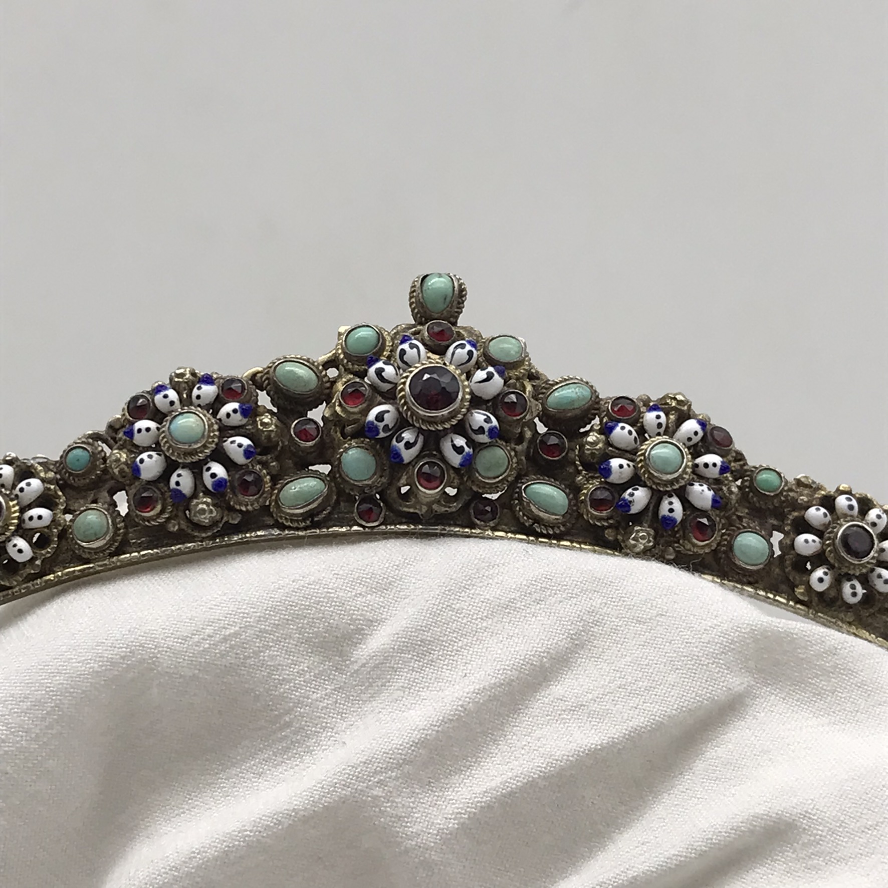 Awesome Antique ‘Austro-Hungarian’ Gemstone Tiara - Image 3