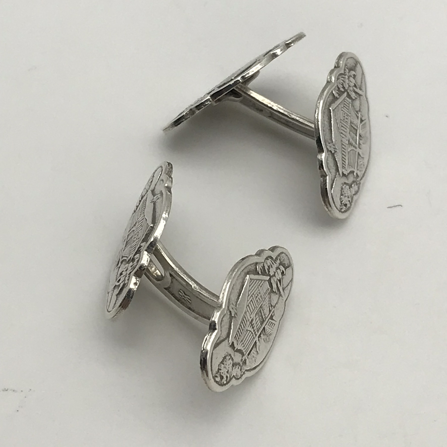Vintage Norwegian Silver Cufflinks