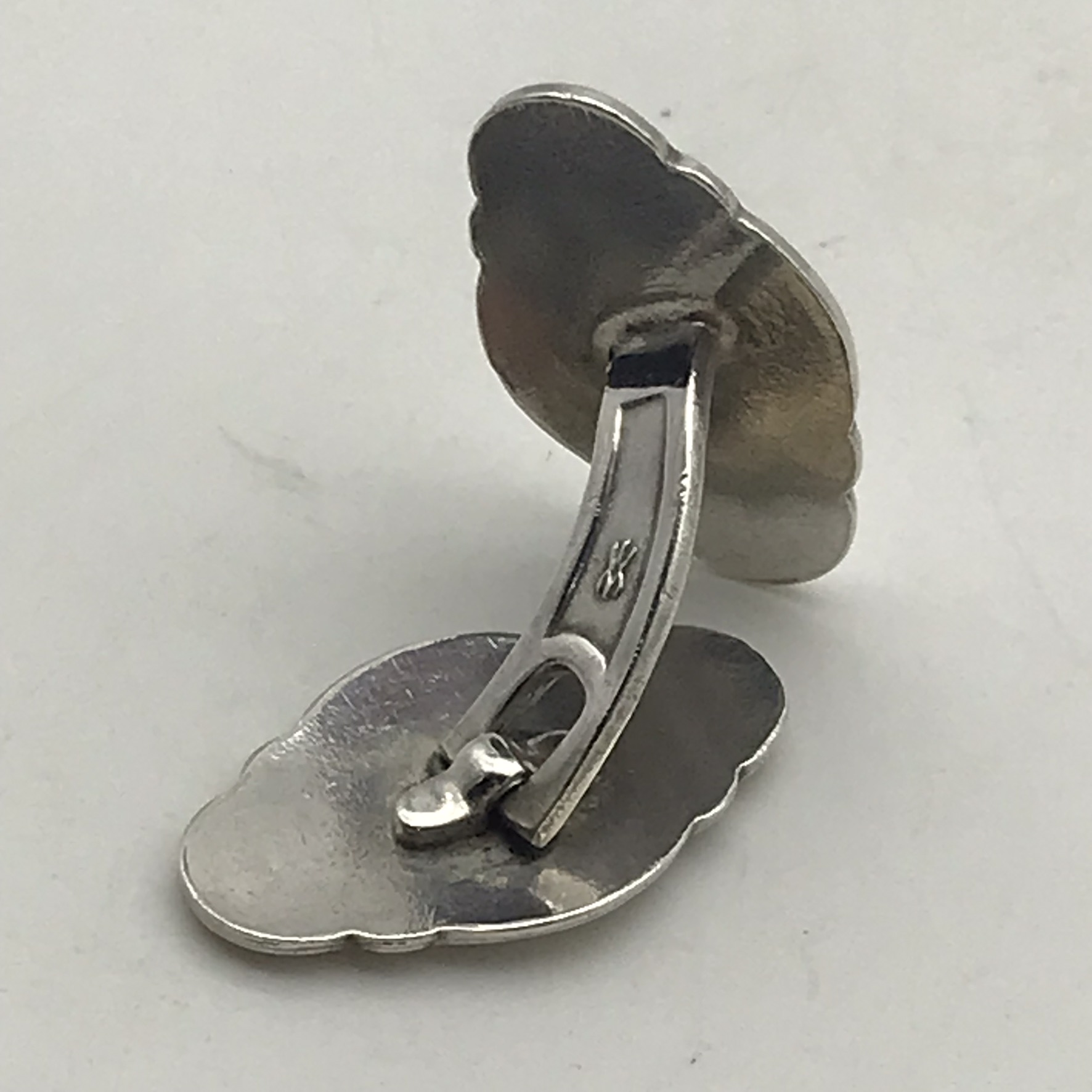 Vintage Norwegian Silver Cufflinks - Image 5