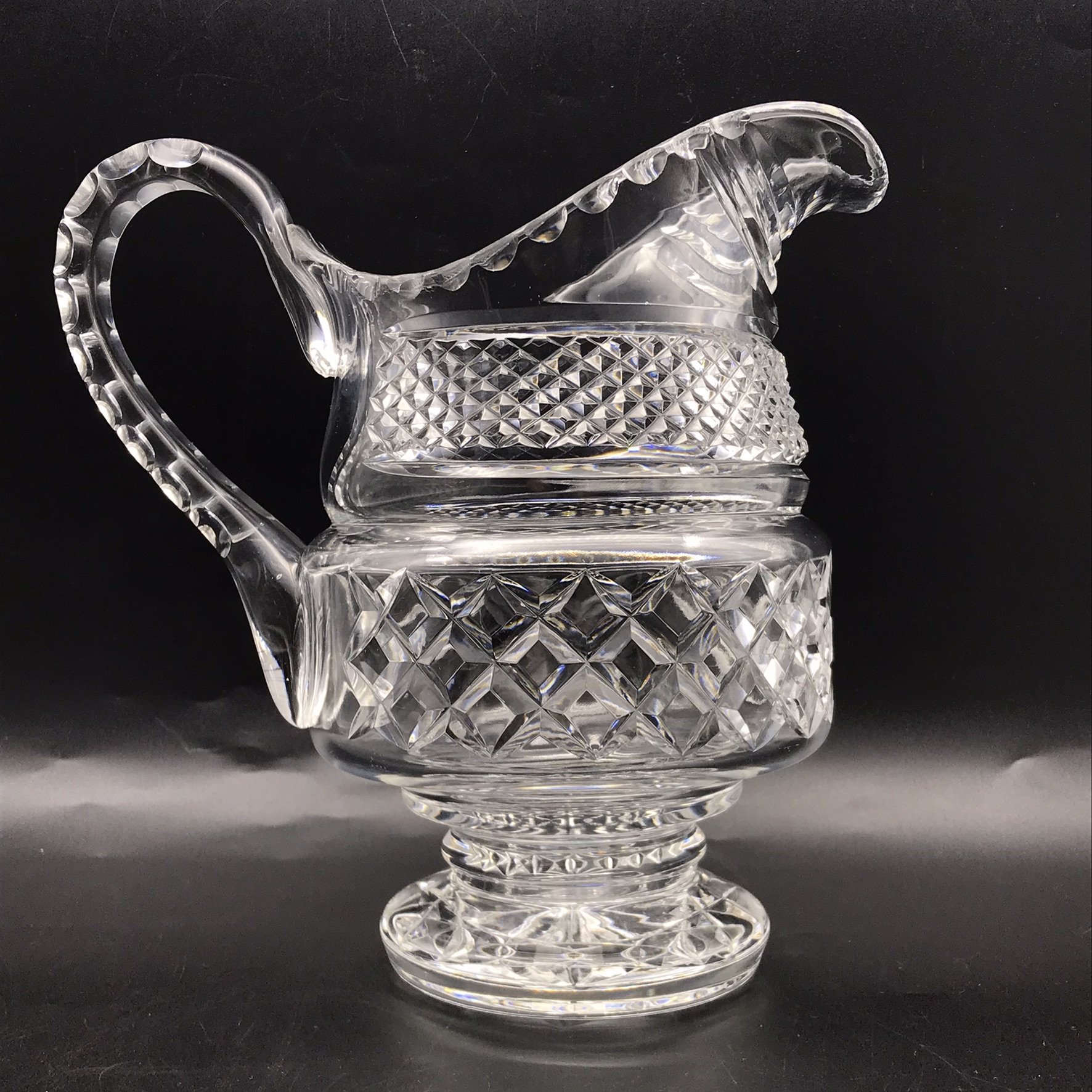 Large Vintage ‘Cut-Crystal’ Water Jug