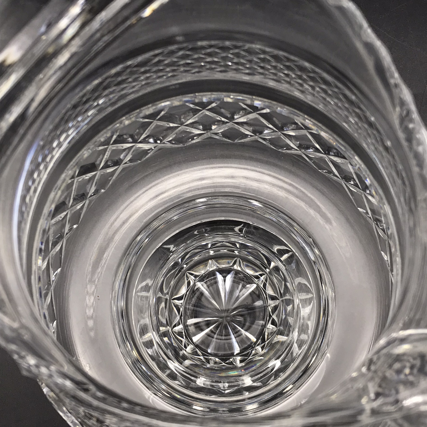 Large Vintage ‘Cut-Crystal’ Water Jug - Image 11