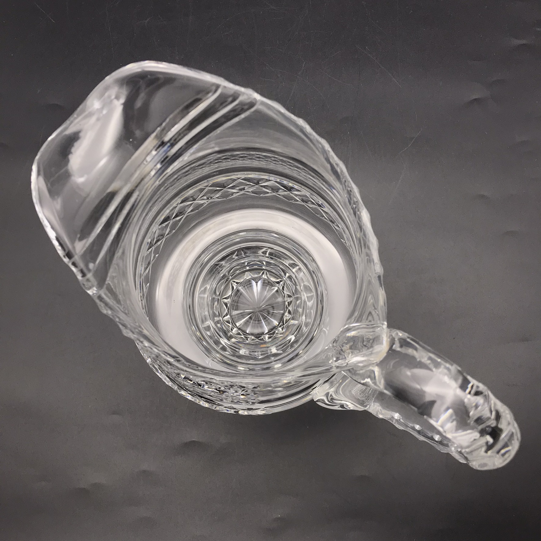 Large Vintage ‘Cut-Crystal’ Water Jug - Image 10