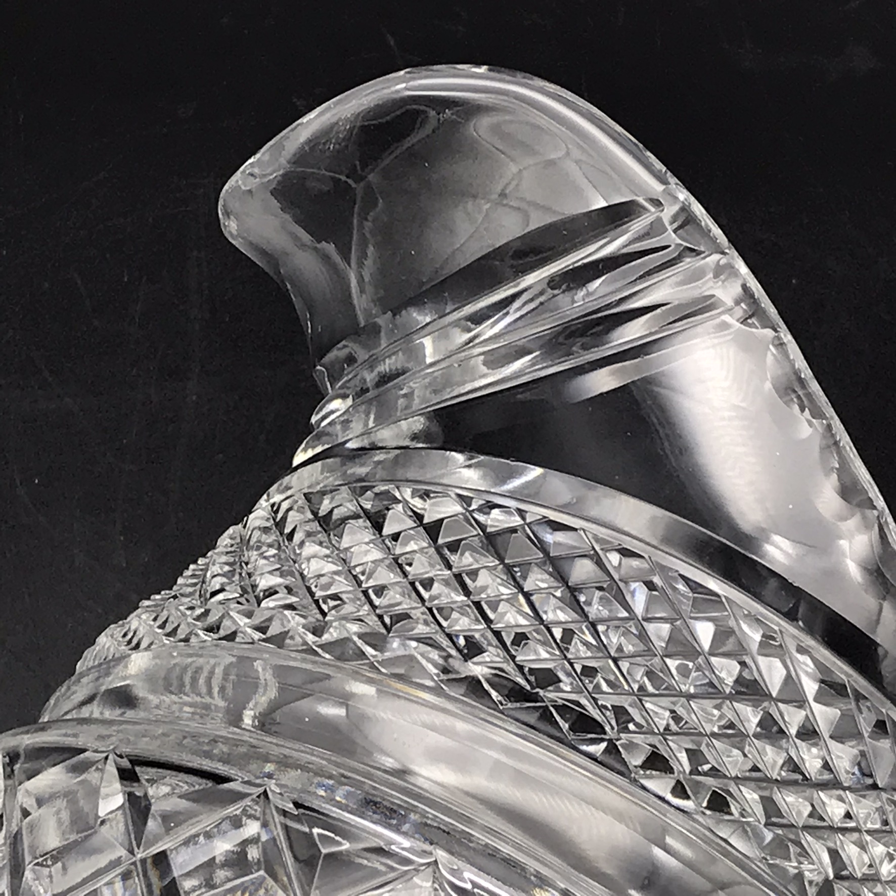 Large Vintage ‘Cut-Crystal’ Water Jug - Image 7