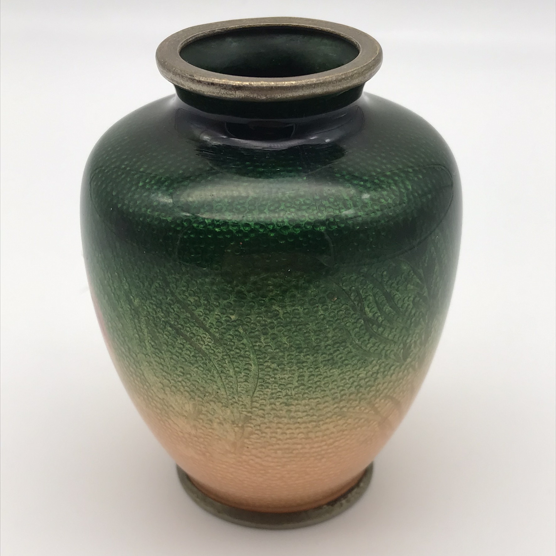 Antique Japanese ‘Ginbari – Goldfish’ Cloisonne Vase - Image 7