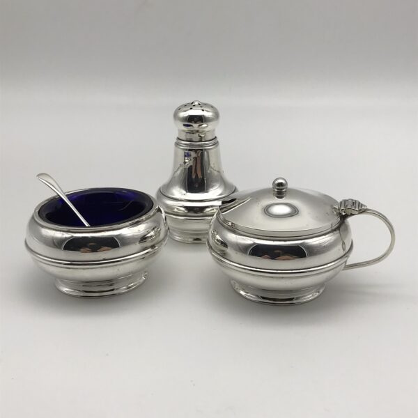 Antique Sterling Silver Cruet Set (1912)