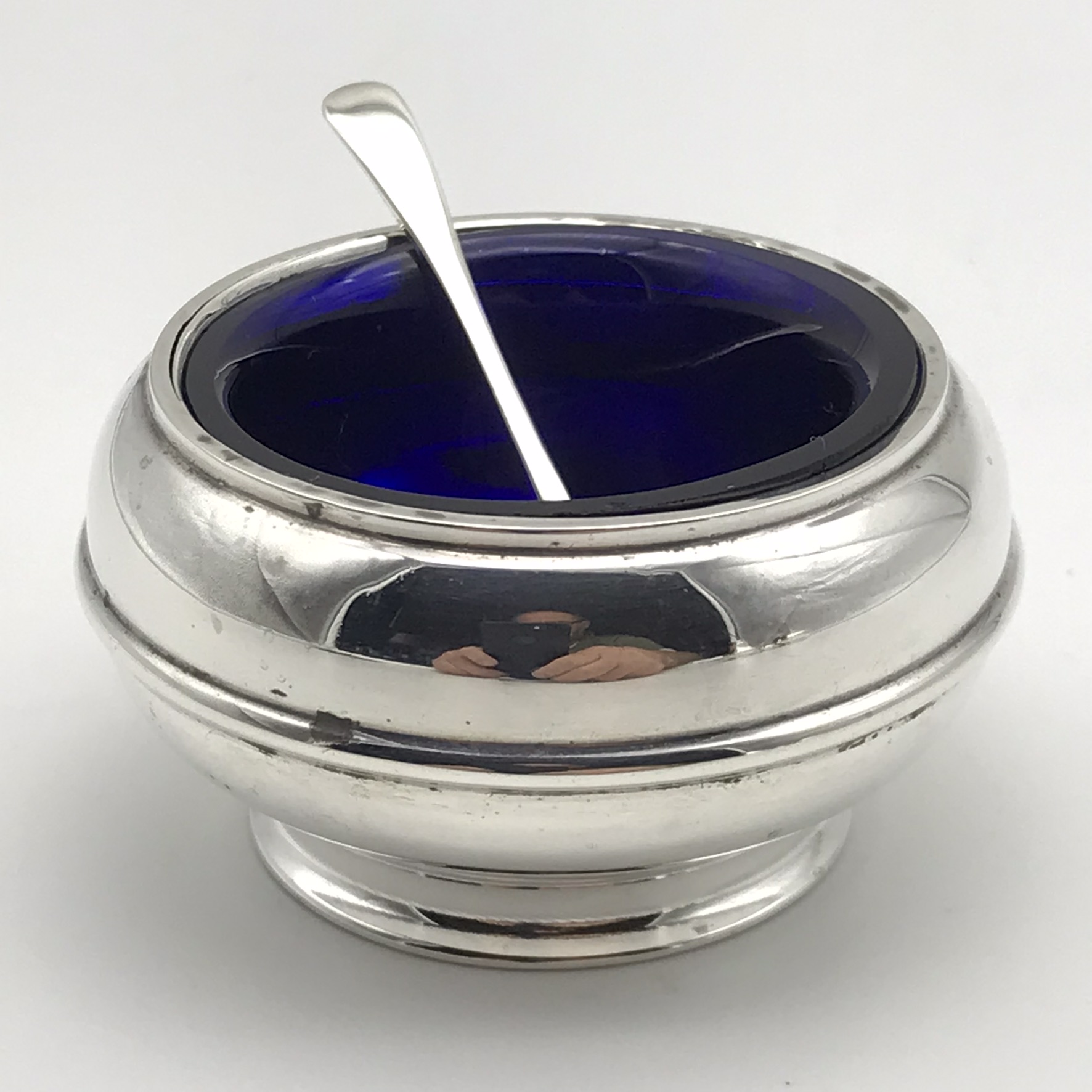 Antique Sterling Silver Cruet Set (1912) - Image 8