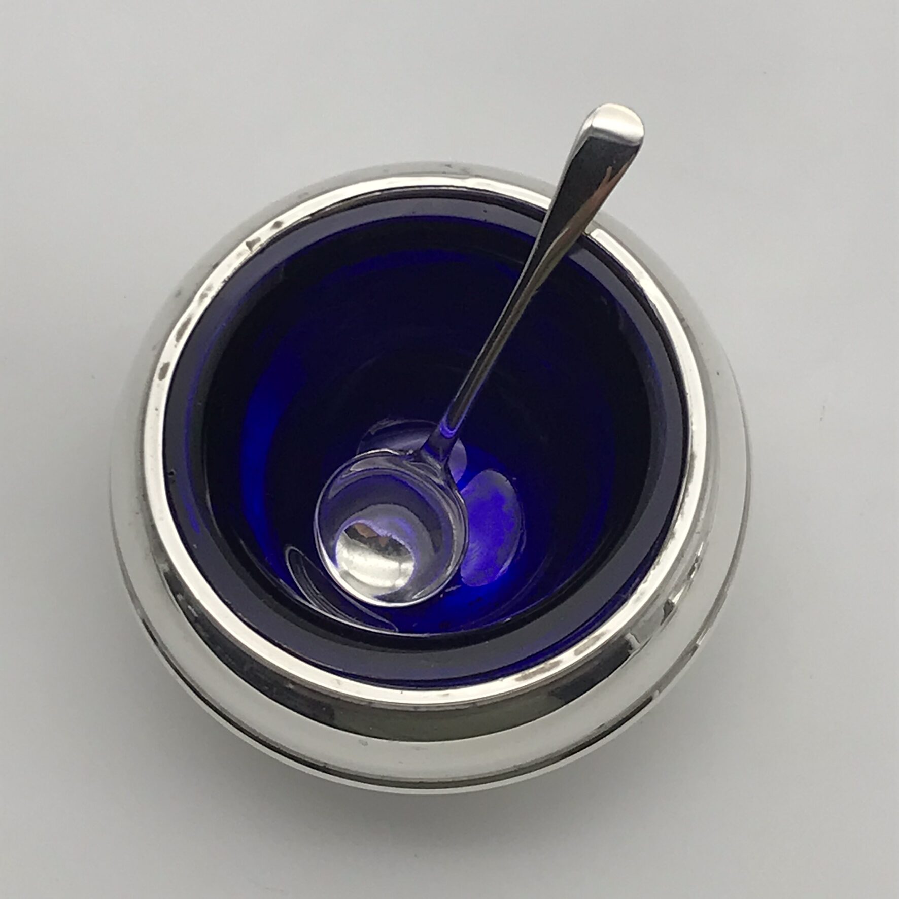 Antique Sterling Silver Cruet Set (1912) - Image 9