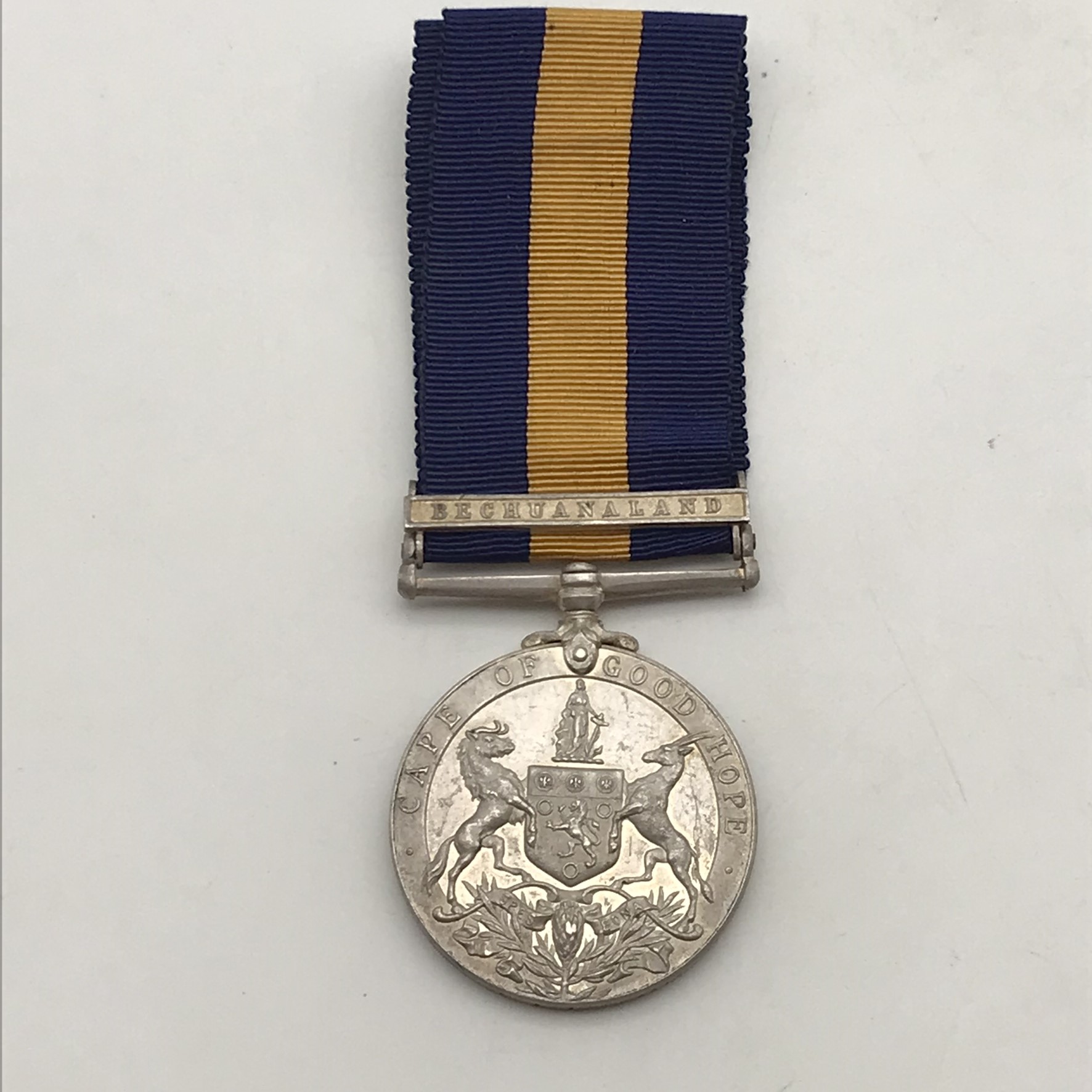 Cape of Good Hope Medal – ‘Pte. R. Pinnock. Special Police’ (1880 – 1897)
