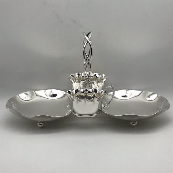 Victorian Silver-Plated Strawberry Server (Walker & Hall)