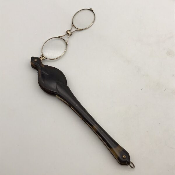 Lovely Antique ‘Tortoiseshell’ Long-Handle Lorgnettes