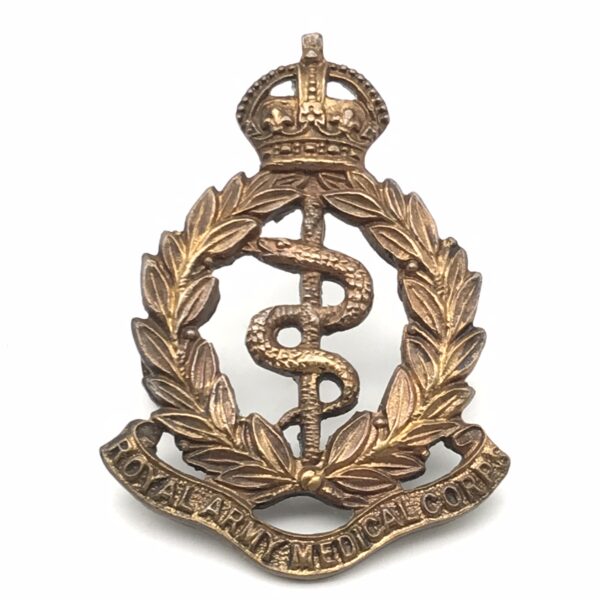 British – ‘Royal Army Medical Corps’ Cap Badge