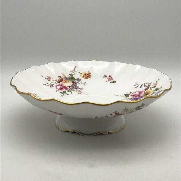  Large Royal Crown Derby ‘Posies’ Pedestal Bowl