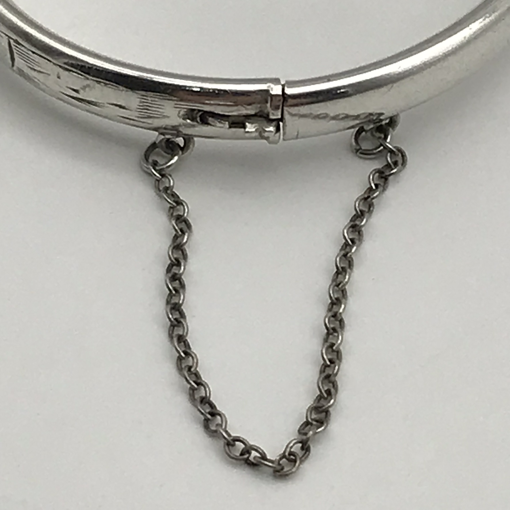 Vintage Sterling Silver ‘Baby/Christening’ Bracelet - Image 3