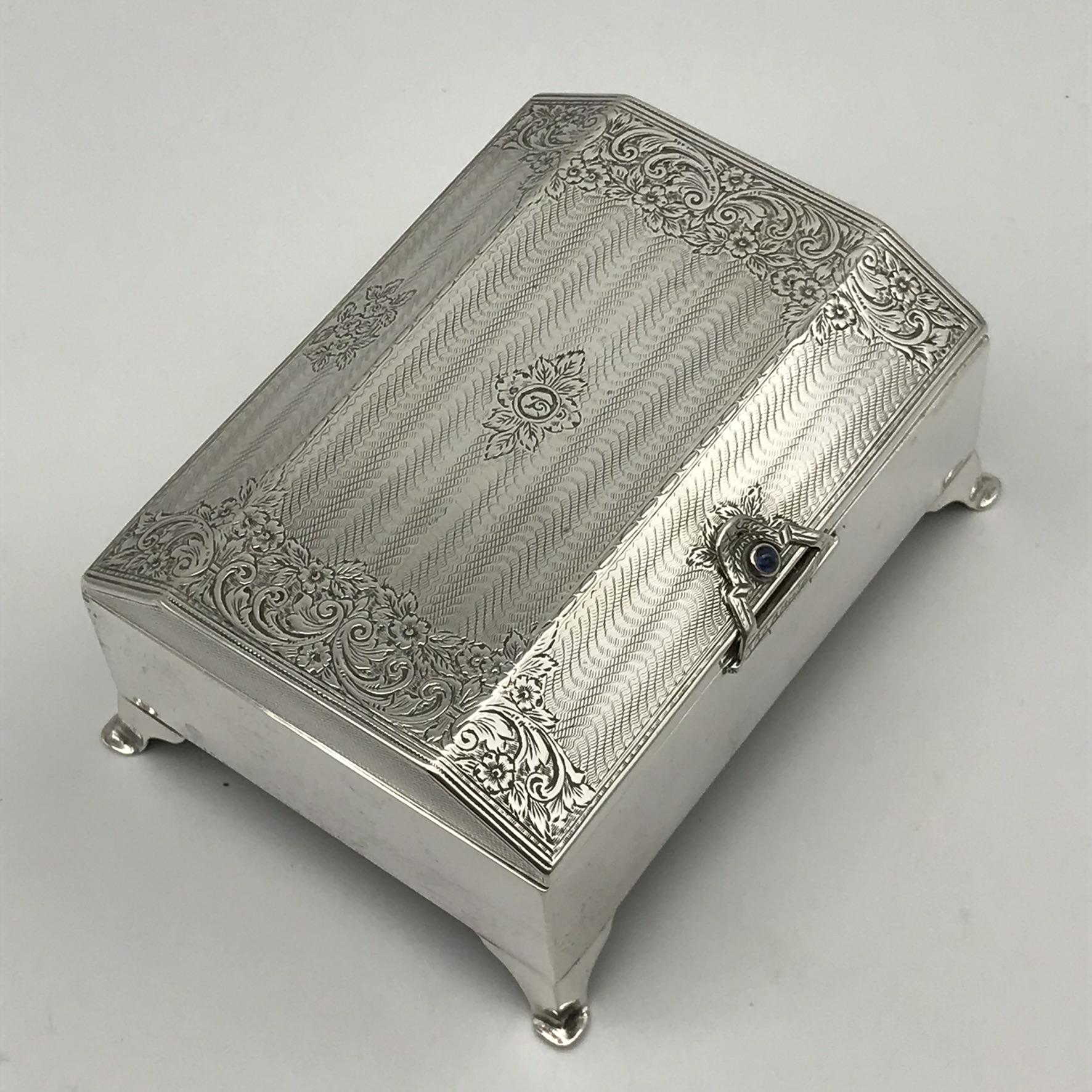 Fabulous Antique Silver Box (1902)