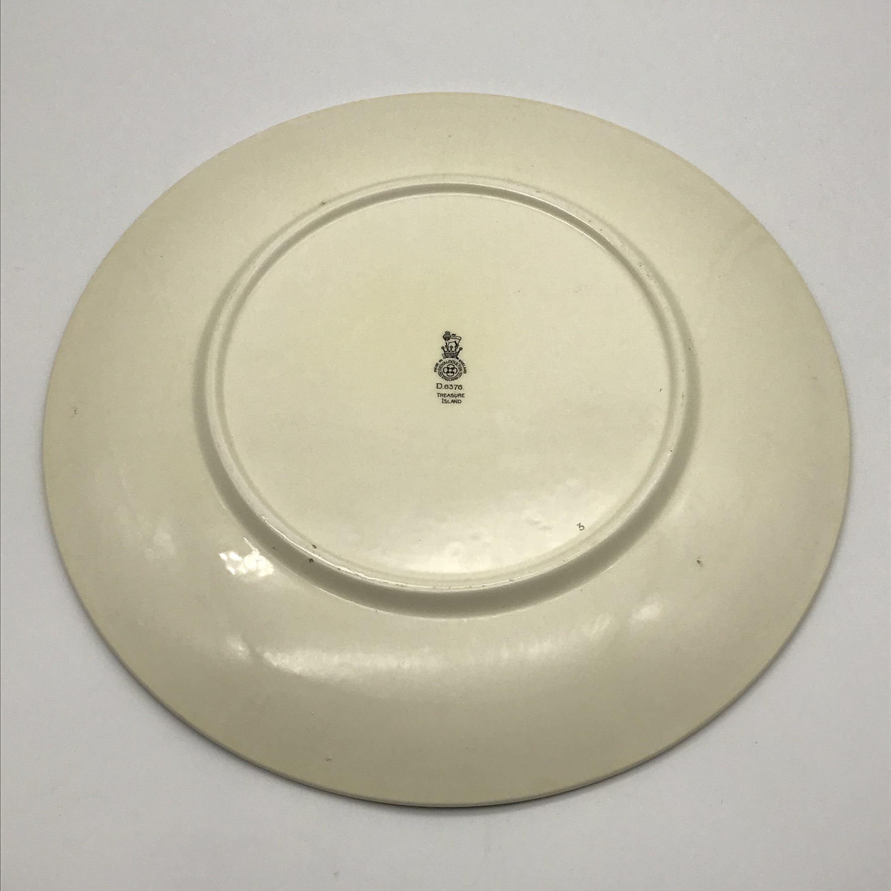 Large Royal Doulton ‘Treasure Island’ Chop Dish/Charger - Image 6