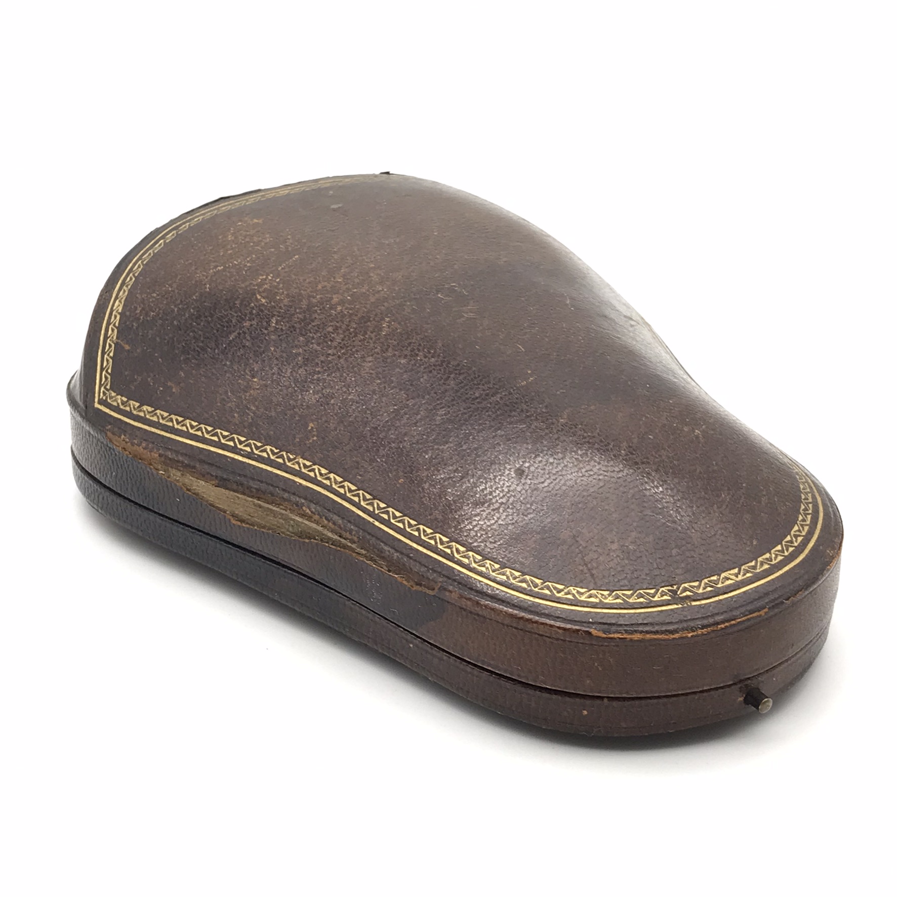 Stunning Antique Paste & Tortoise Shell Hair Comb (Cased) - Image 6