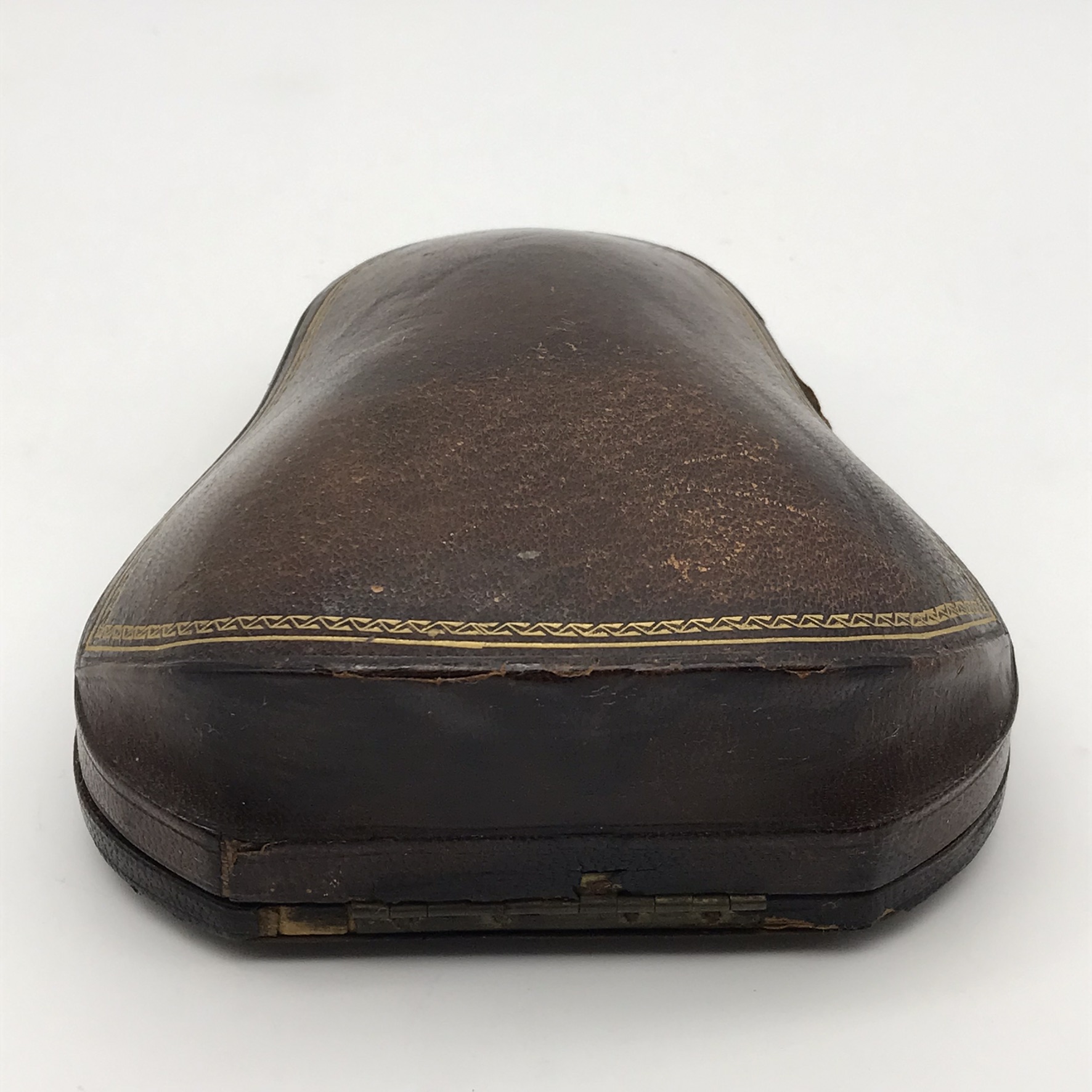 Stunning Antique Paste & Tortoise Shell Hair Comb (Cased) - Image 13