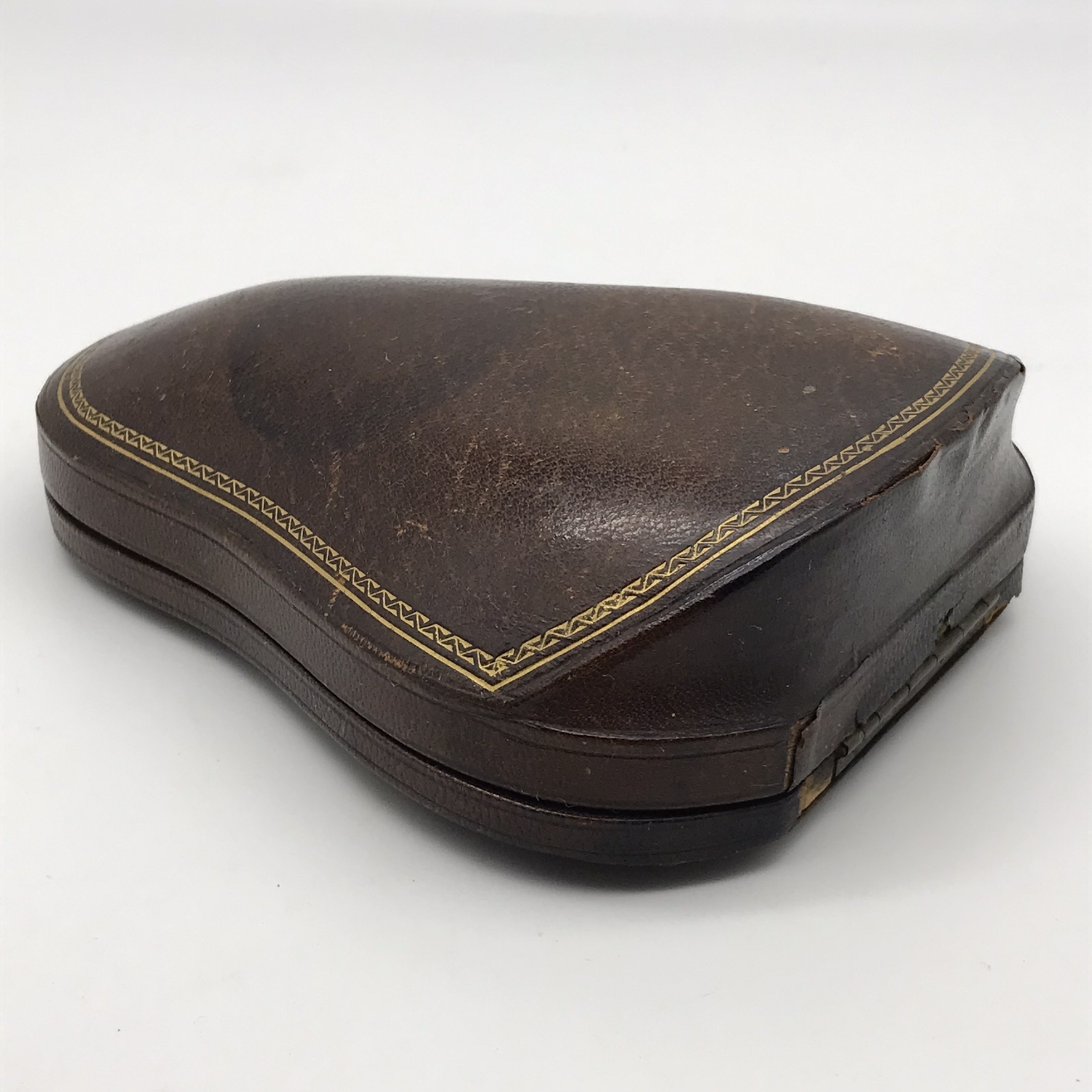 Stunning Antique Paste & Tortoise Shell Hair Comb (Cased) - Image 8