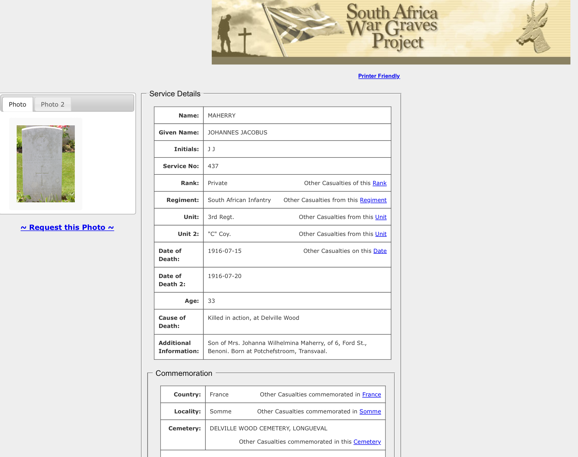 Natal 1906 Medal ‘J.J. Maherry’ (Natal Rangers) (K.I.A. Deville Wood) - Image 11