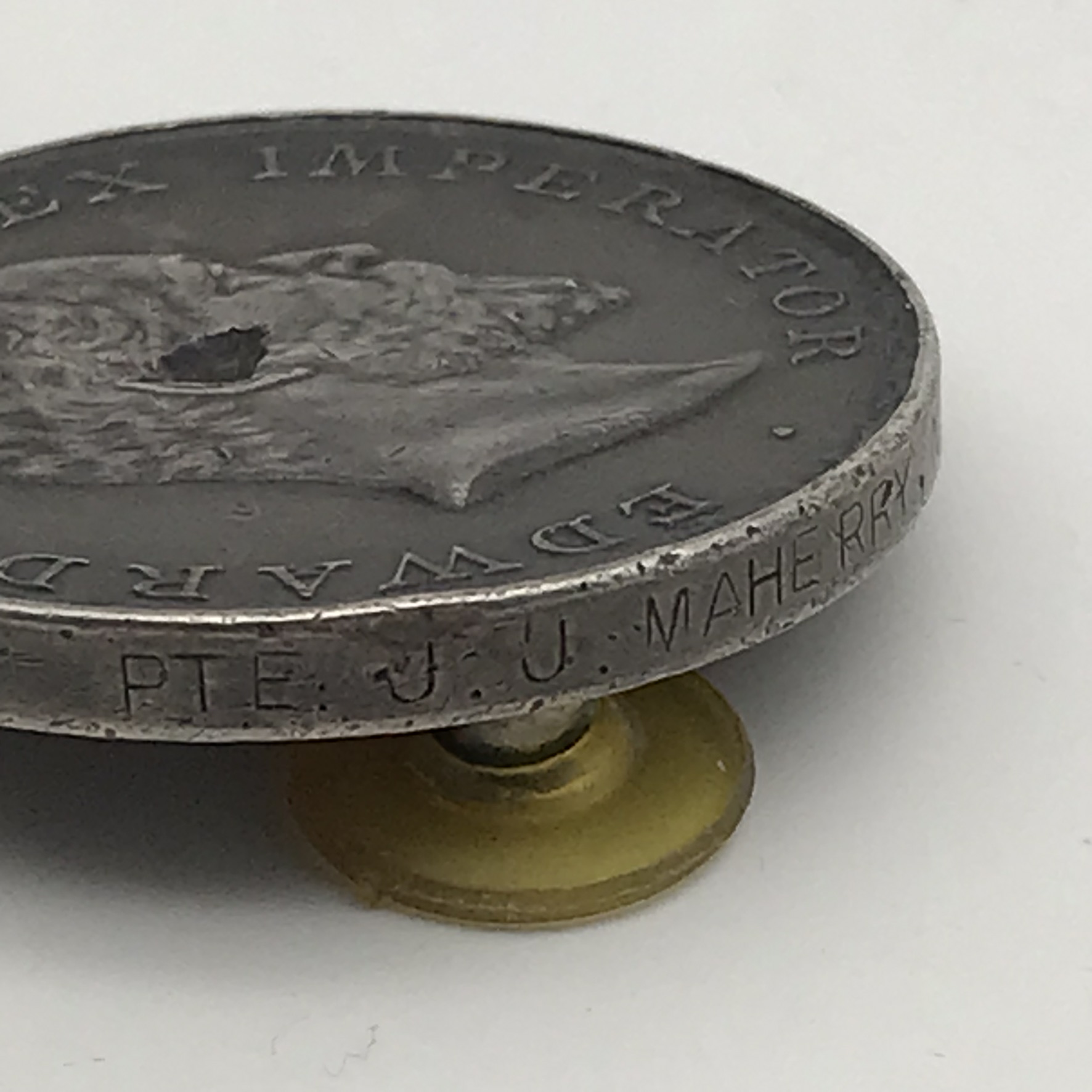 Natal 1906 Medal ‘J.J. Maherry’ (Natal Rangers) (K.I.A. Deville Wood) - Image 3