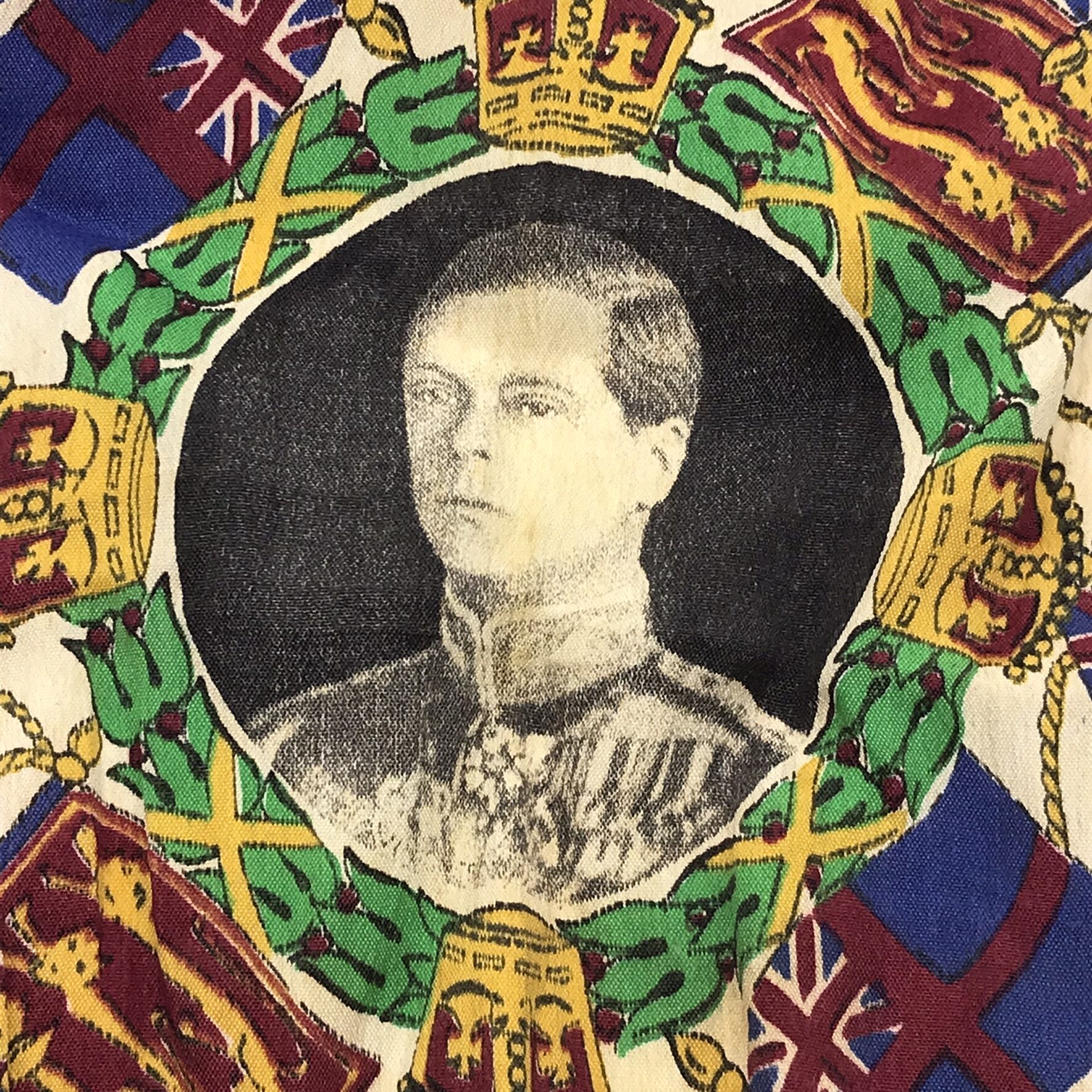 Scarce ‘King Edward VIII 1937 Coronation’ Souvenir Handkerchief - Image 2