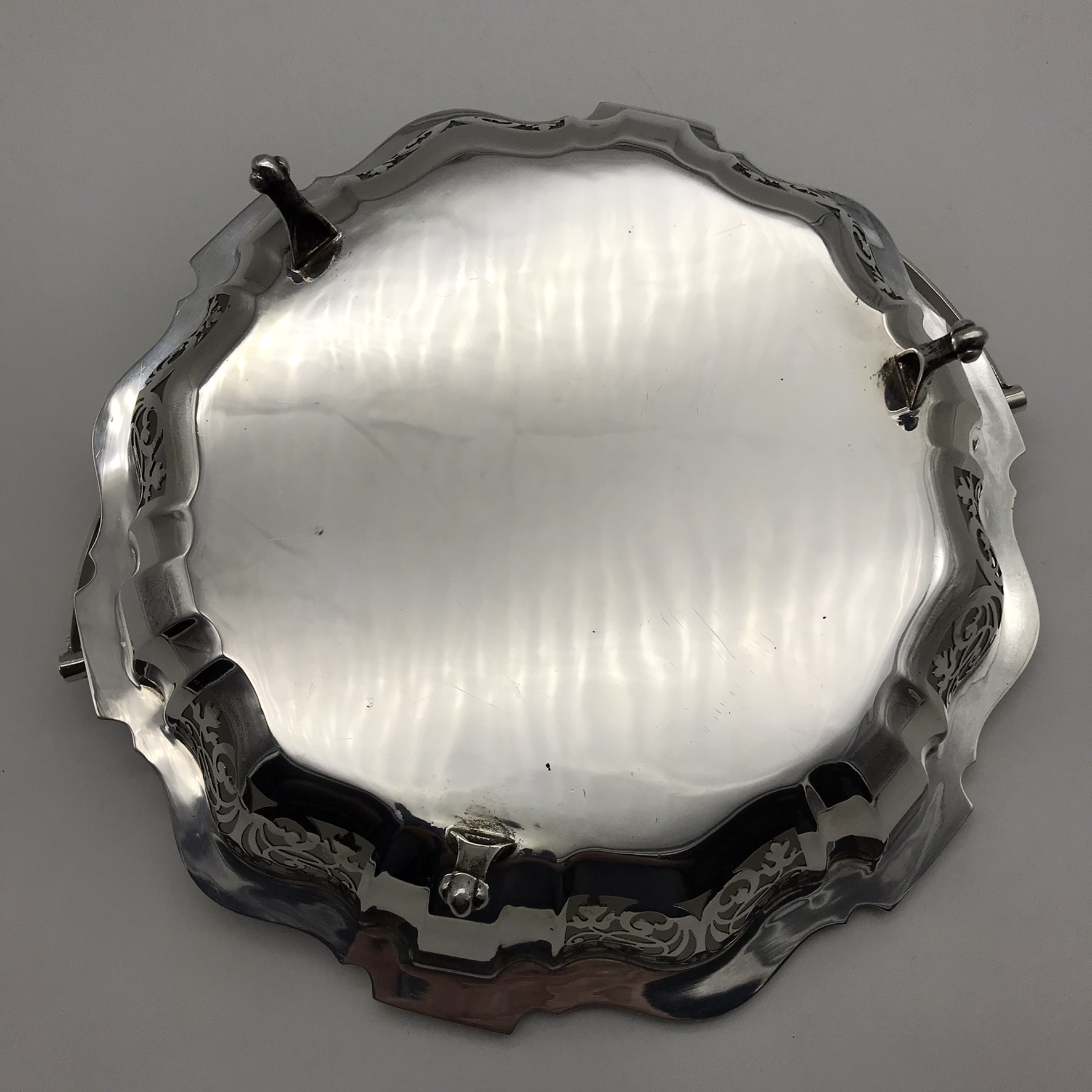 Beautiful Large Sterling Silver Basket (1925) - Image 11