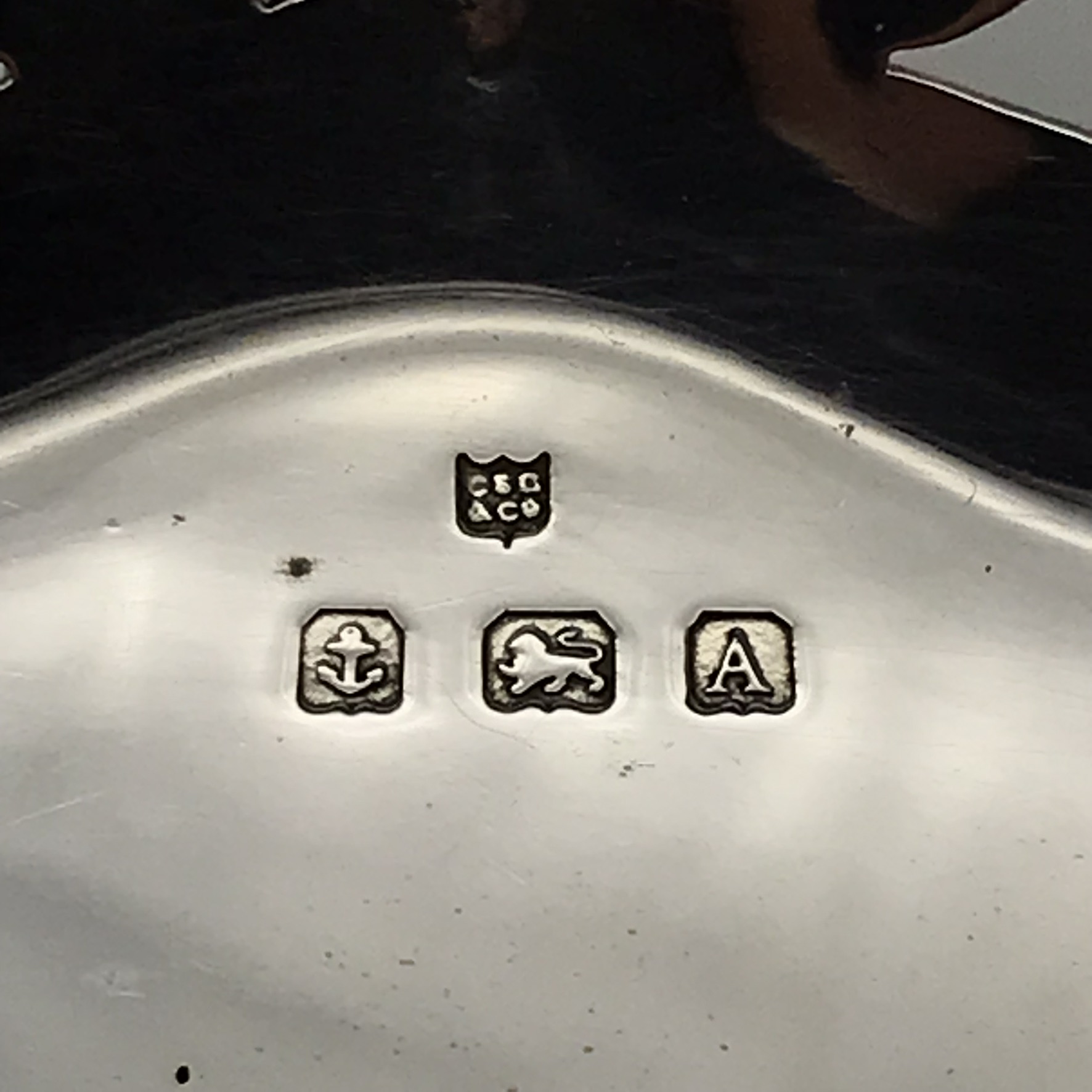 Beautiful Large Sterling Silver Basket (1925) - Image 12