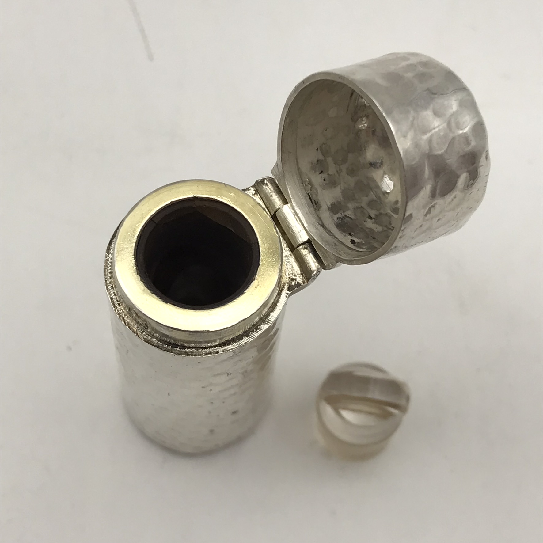 Victorian Silver Scent Bottle (Sampson Mordan - 1893) - Image 7