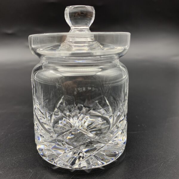 Vintage ‘Brierley’ Cut-Crystal Mustard Pot