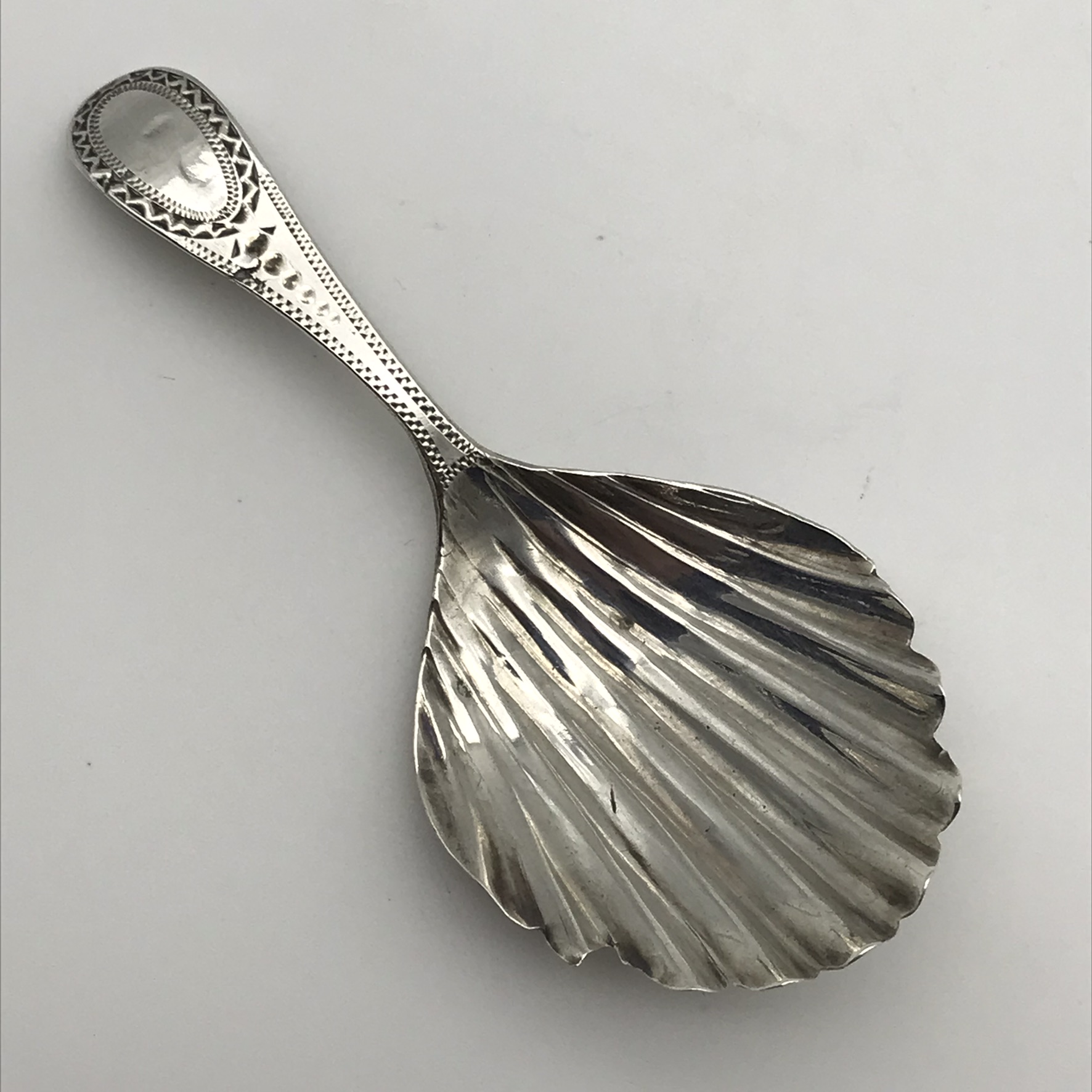 Georgian Silver Caddy Spoon (1793)