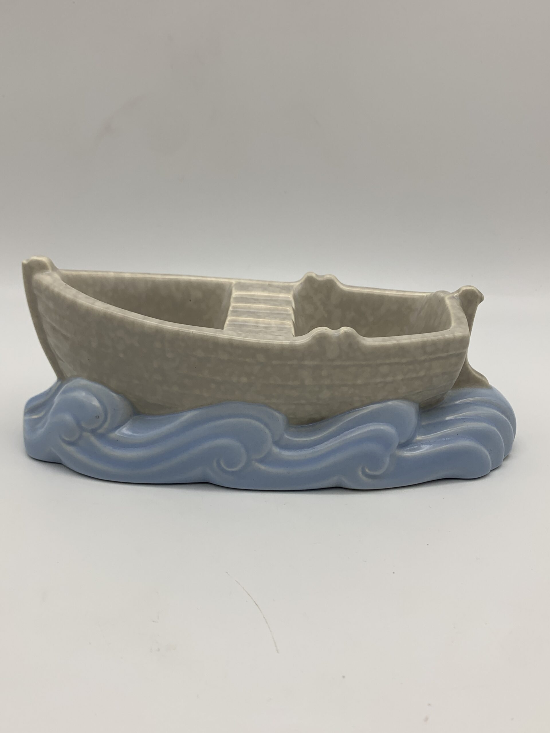Scarce Vintage ‘Poole Pottery’ Rowing Boat Ashtray - Image 2