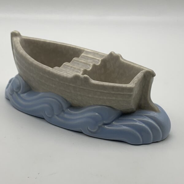 Scarce Vintage ‘Poole Pottery’ Rowing Boat Ashtray