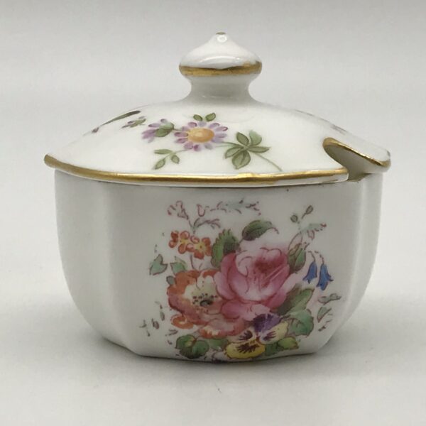 Royal Crown Derby ‘Posies’ Mustard Pot & Lid