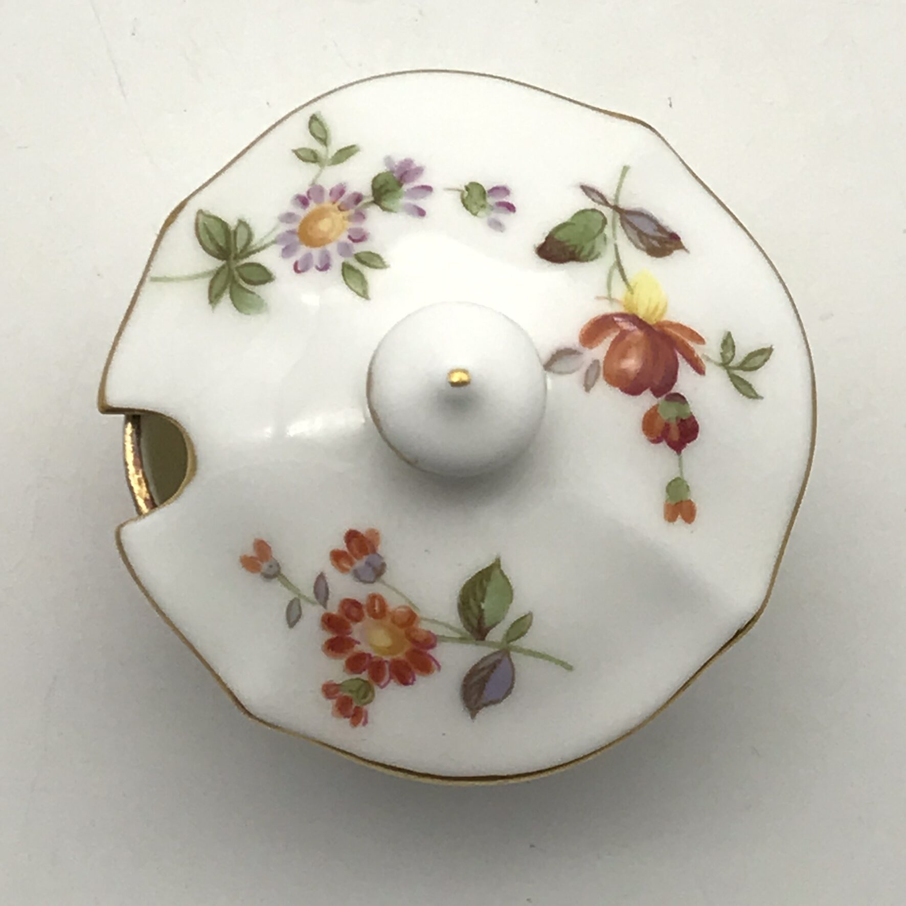 Royal Crown Derby ‘Posies’ Mustard Pot & Lid - Image 4