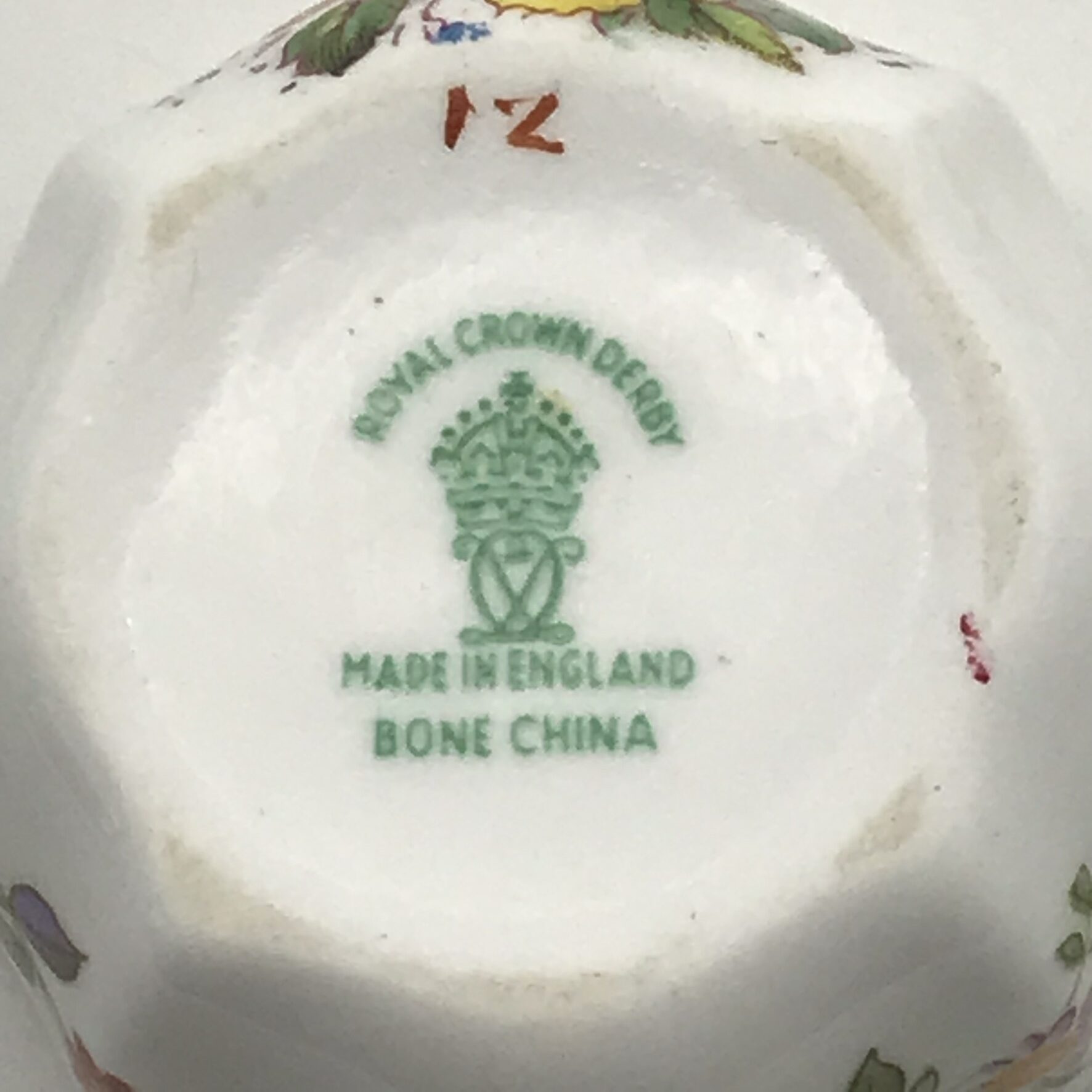 Royal Crown Derby ‘Posies’ Mustard Pot & Lid - Image 7