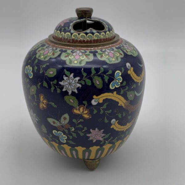Antique Japanese Cloisonne ‘Koro Censer’ Incense Burner