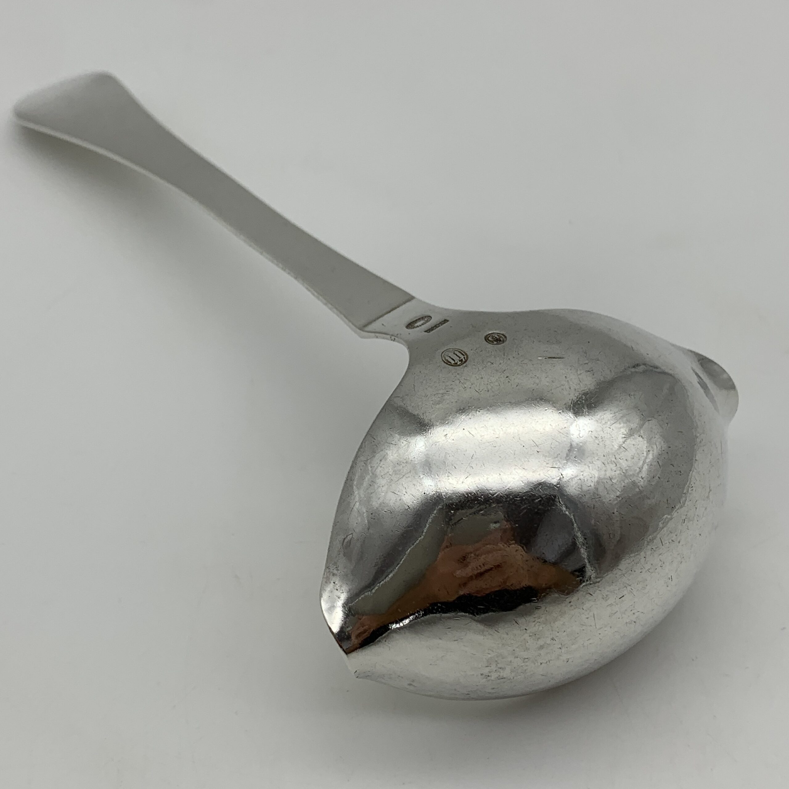 Early ‘Georg Jensen’ Gravy Spoon (Continental/Antik Pattern) - Image 5