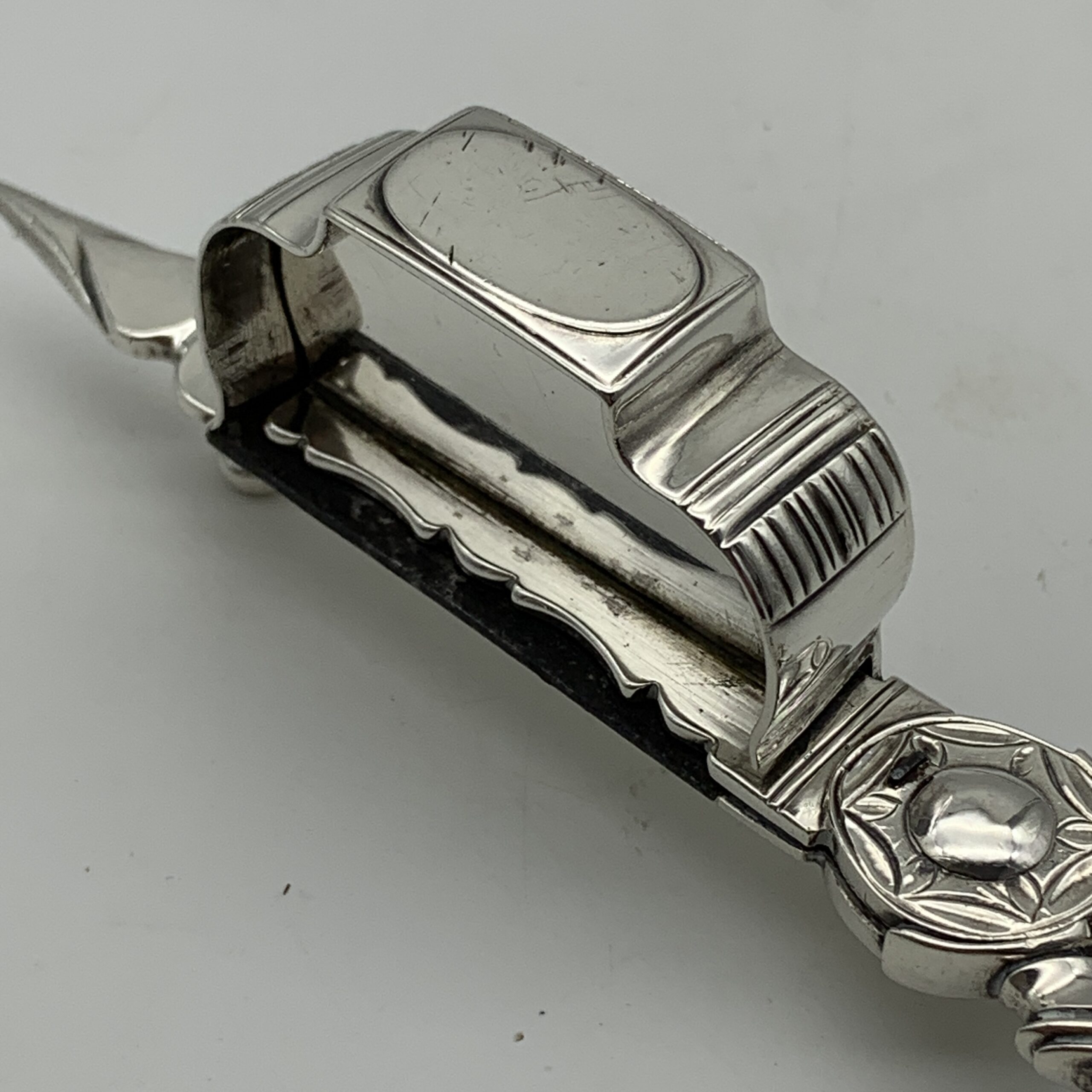 Rare Fabulous Silver ‘George III’ Candle Wick Trimmer/Snuffer (1762) - Image 7